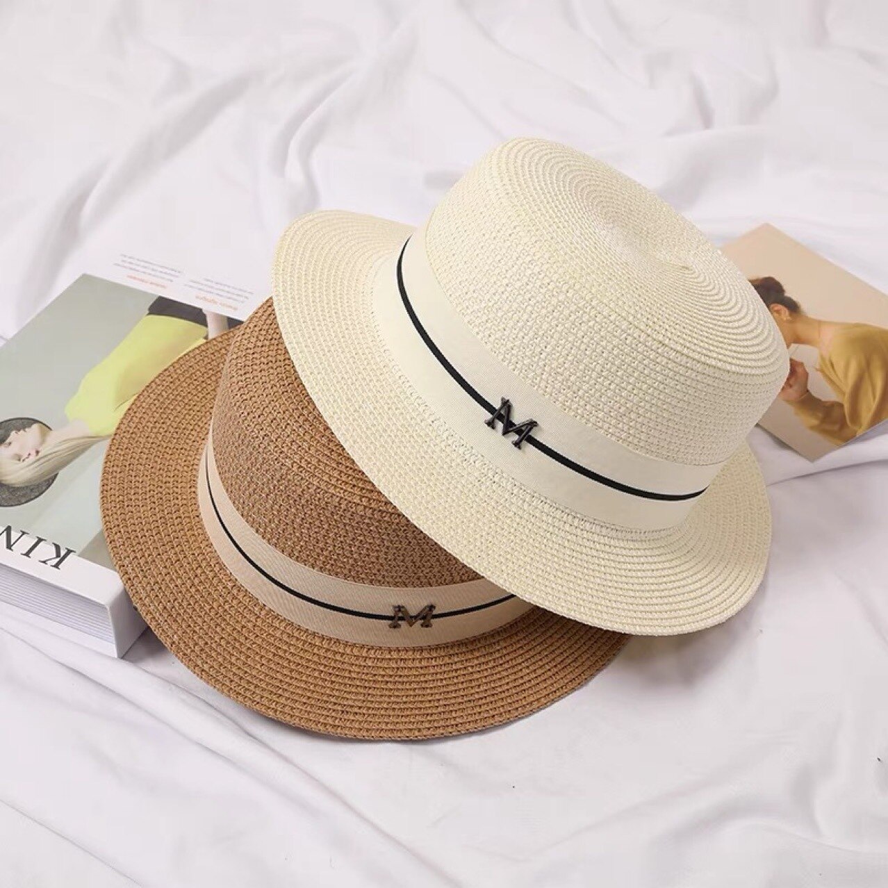 Summer Women Proteteion Sun Hat Summer Beach Hats Female Casual Lady Flat Brim Straw Cap Girls Sun Hat Chapeu Feminino