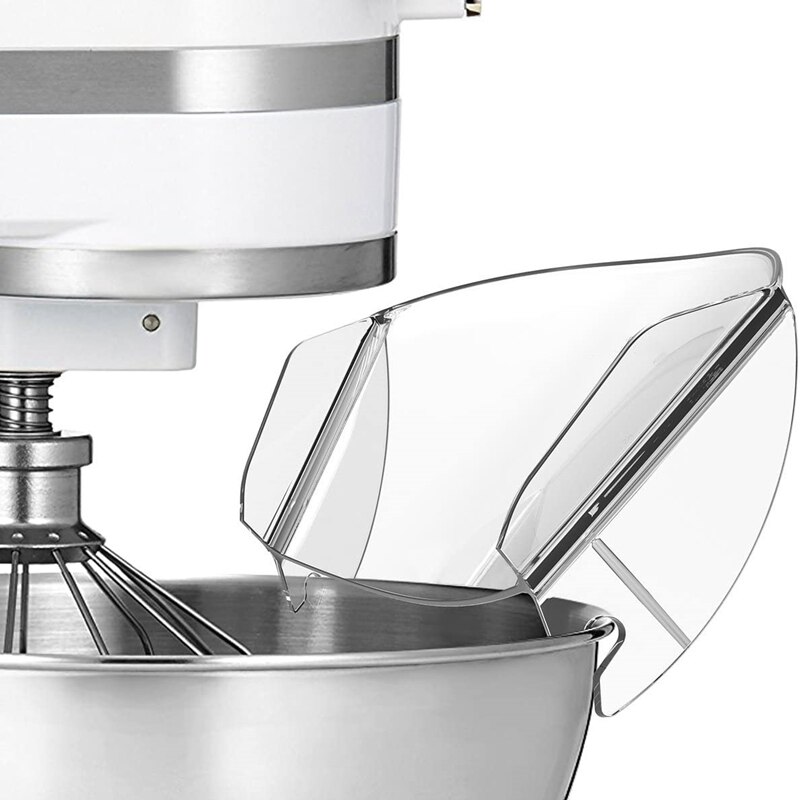 Pouring Shield, Universal Pouring Chute for KitchenAid Bowl-Lift Stand Mixer Attachment Accessories
