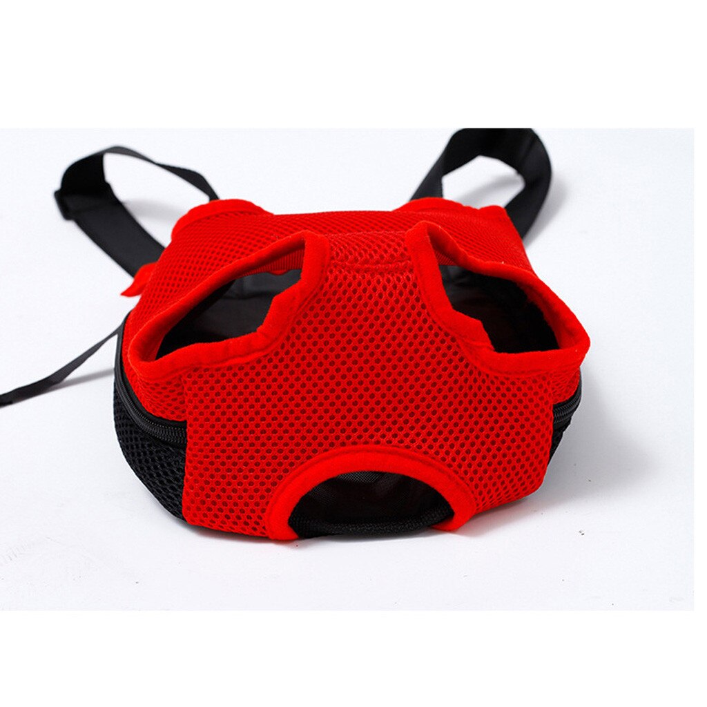 Dog Cat Pet Dog Puppy Carry Front Back Carrier Outdoor Backpack Bag With Cute Rainbow Pattern Pets Support Travel Backpack