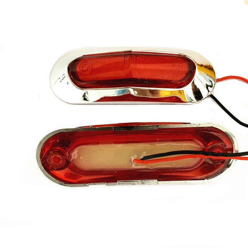 8 kpl kuorma -auton merkkivalot 4 led -perävaunun sivuvalot välysvalaisin 12/24v merkkivalo perävaunun led -valot kuorma -autoille