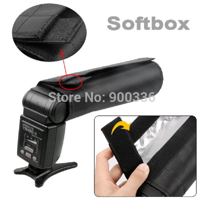 Difusor plegable Snoot Flash Softbox para YONGNUO, CANON, NIKON, SONY, PENTAX, SHANNY