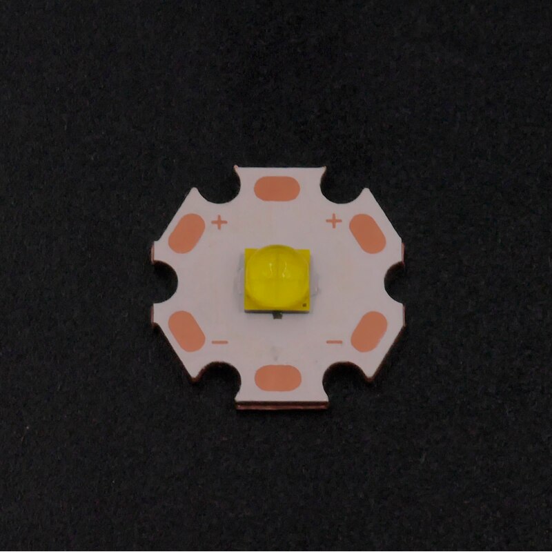 Cree XHP50 XHP50.2 2 Generation 6500k cool Weiß LED Emitter 3V mit 16mm 20mm kupfer pcb