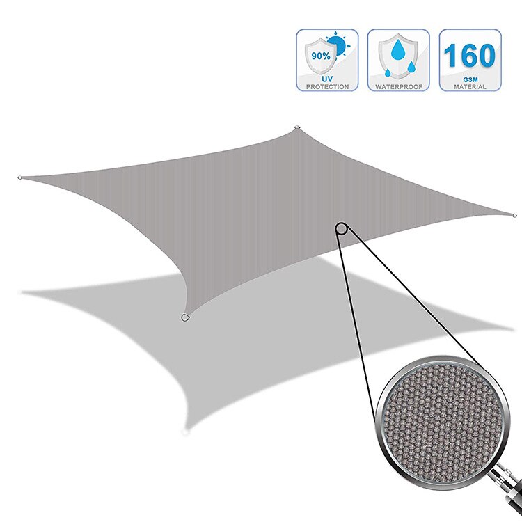 Waterdichte Zon Onderdak Driehoek Zonnescherm Bescherming Outdoor Luifel Tuin Patio Zwembad Zeil Luifel Camping Schaduw Stofkap