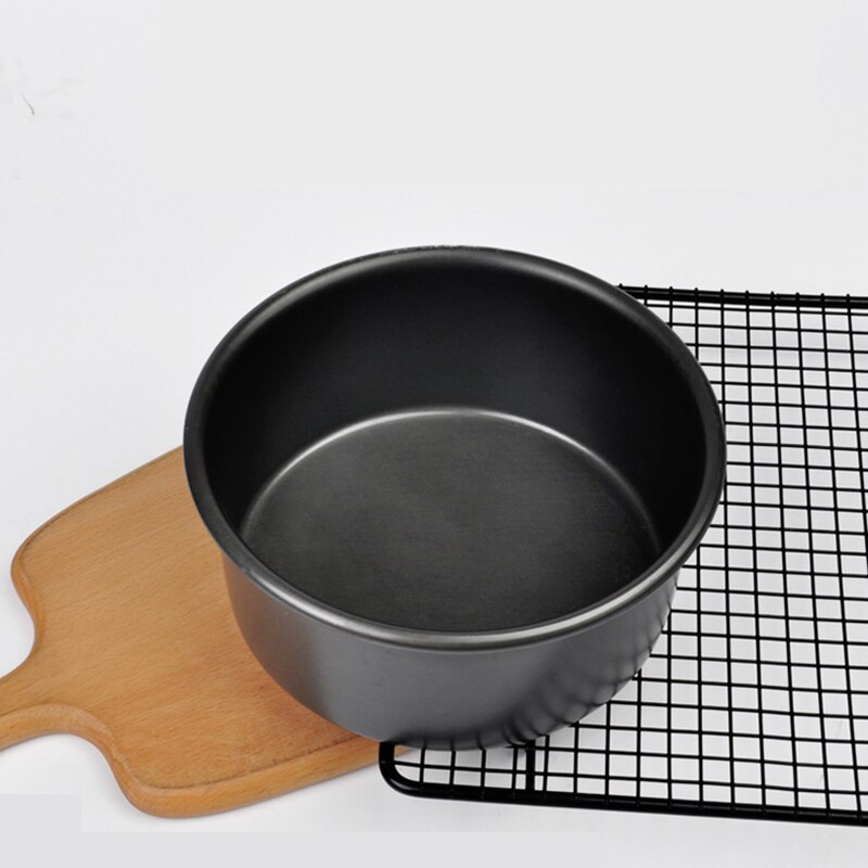 Cake Mould Stainless Steel 6 Inch Cake Mold Baking Non-Stick Round Cake Pan