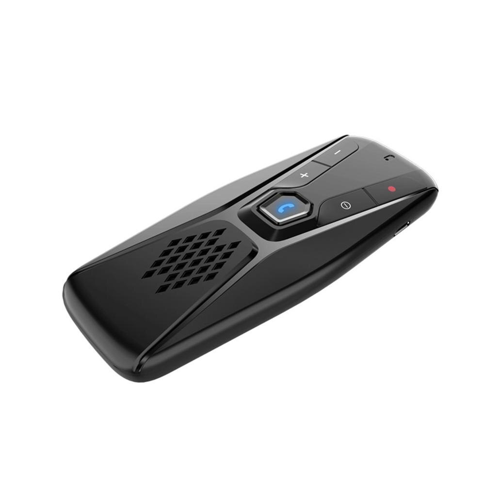 Handsfree Car Kit Wireless Speaker Auto Sun Visor MP3 Player Wireless 5.0 Speakerphone for Phone Hands Free