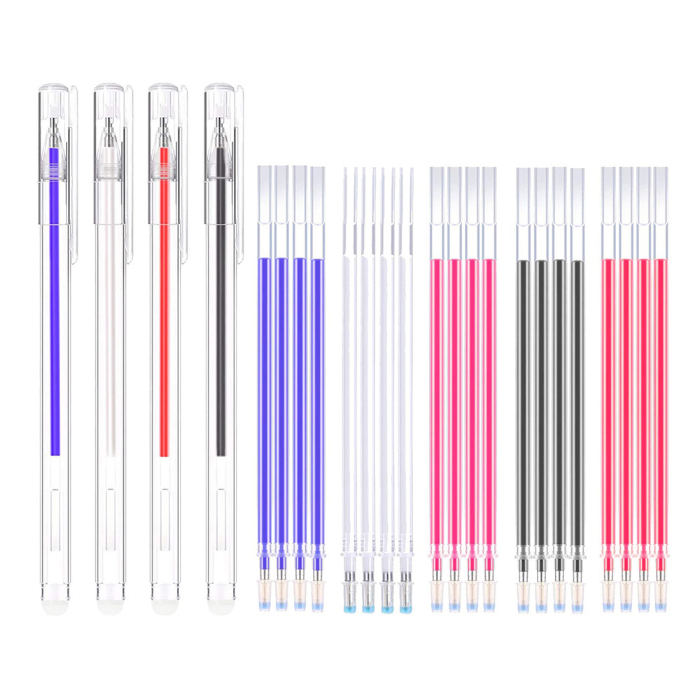 10Pcs/Set Heat Erasable Fabric Pens High Temperature Disappearing Fabric Marker Pen Line Marking DIY Craft Sewing Accessories
