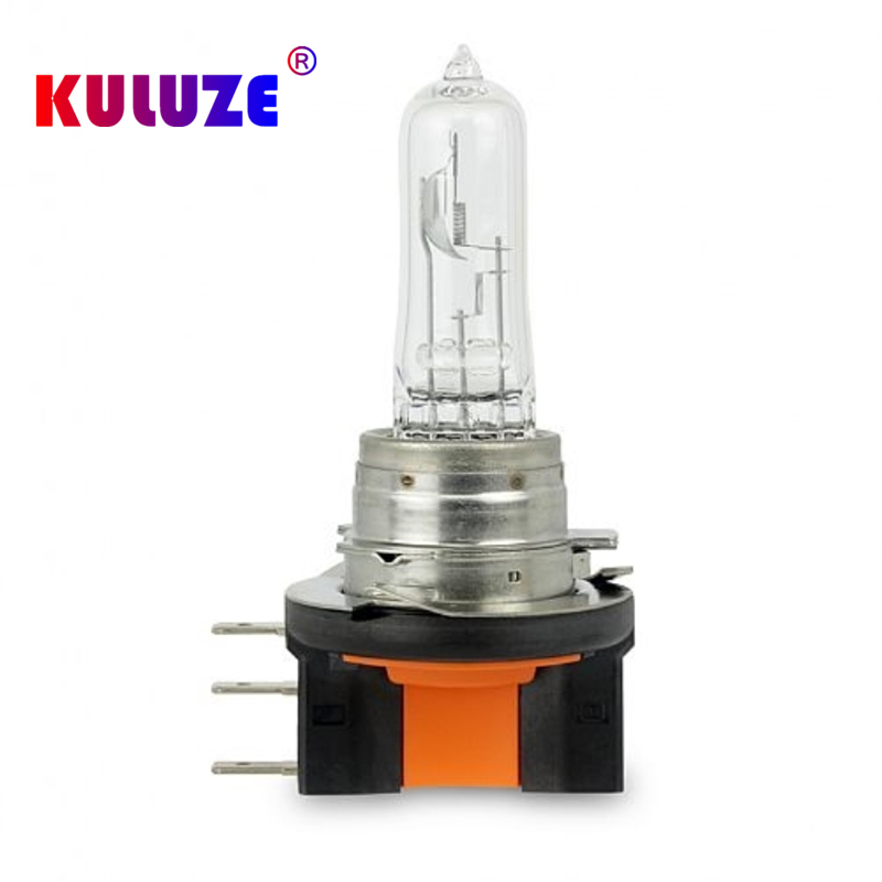 KULUZE 10 Pcs H15 Halogen Bulb 12V 15/55W Clear DRL 3500K HeadLight Lamp