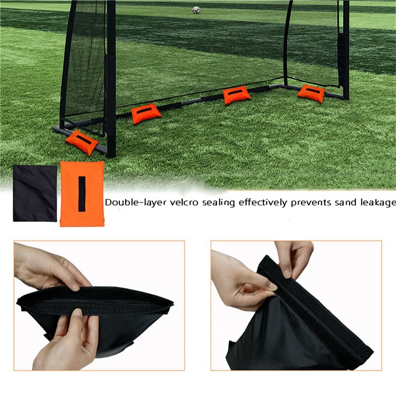 4Pcs Outdoor Sand Bags for Football Training Hold Net Windproof Sports Precision Goal Frame Weight Sandbags
