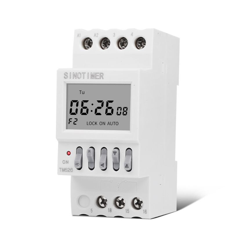 2 Channels Separate Time Control Output 7 Days Programmable Timer Clock Switch 50JD