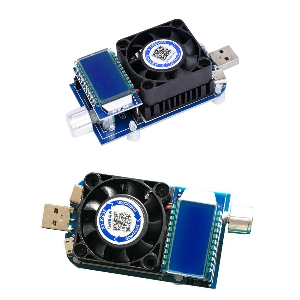 USB Adjustable Constant Current Electronic Load Charging Test Instrument Aging Discharger Intelligent