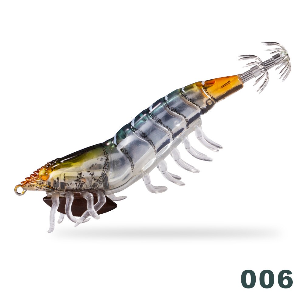 Hunthouse egi pesca señuelo calamar cebo yamashita calamar jigs pesca calamar señuelo potras pulpo pesca luminosa 115mm 20g: 006