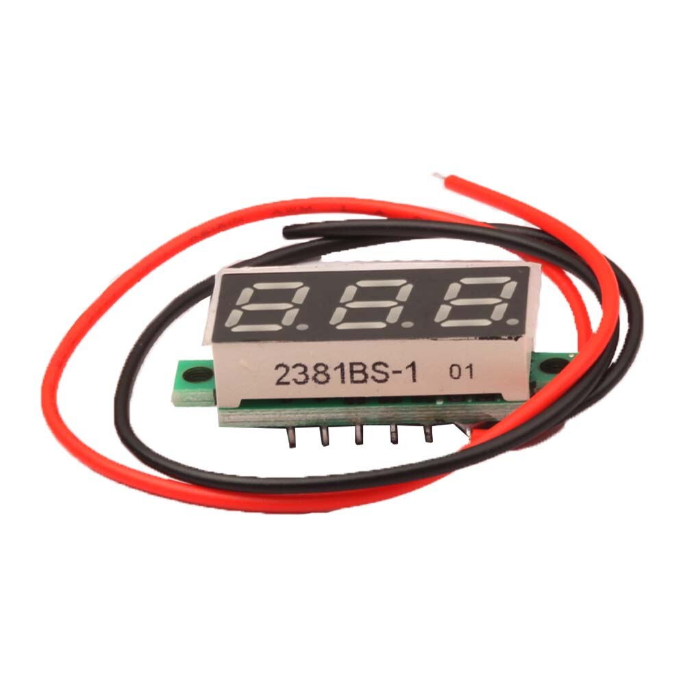 0,28 zoll DC LED Digital Voltmeter 0-100V Spannung Meter Auto Auto Handy, Mobiltelefon Energie Spannung Tester Detektor 12V verrotten Grün Blau Gelb