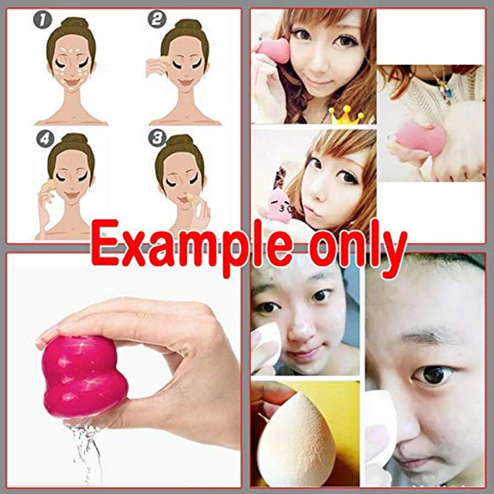 10 Pc Makeup Velvet Sponge Foundation Sponge Blender Blending Cosmetic Puff Triangle Soft Water Sponge Puff Make Up