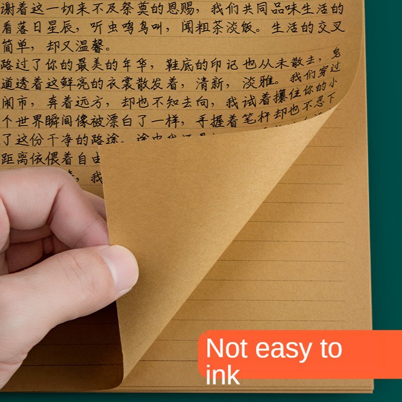 50 Vellen A4/B5/A5 Vintage Kraft Papier Schrijven Brief Briefpapier Romantische Note Craft Papier Schilderen Verpakking papier