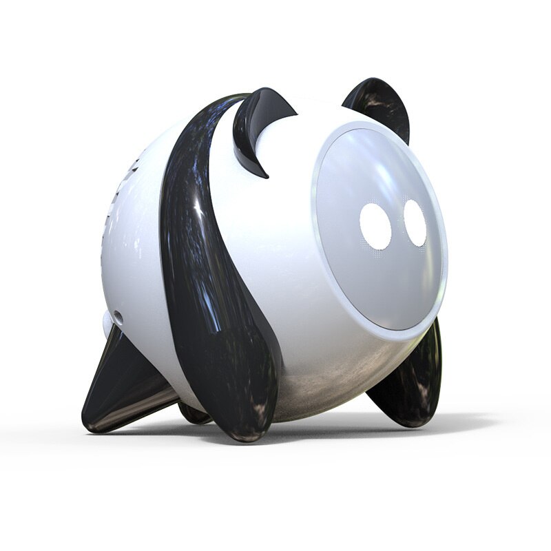 Ai Panda Draadloze Bluetooth Speaker L Cartoon Geluid Subwoofer Nachtlampje