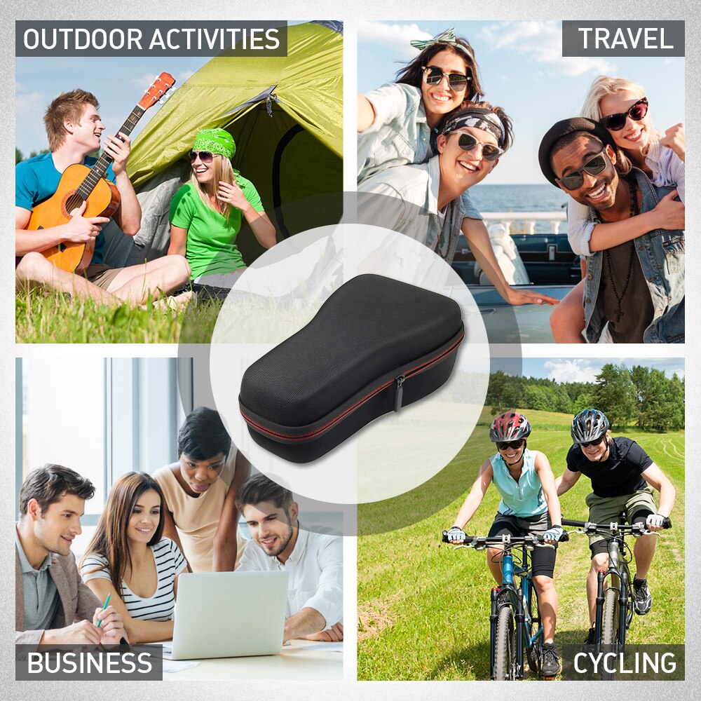 UniPlus Protective Label Printer Bag Fit for Dymo Label Maker 420P LabelManager 420P Printer Storage Case with Pocket Bag 45013