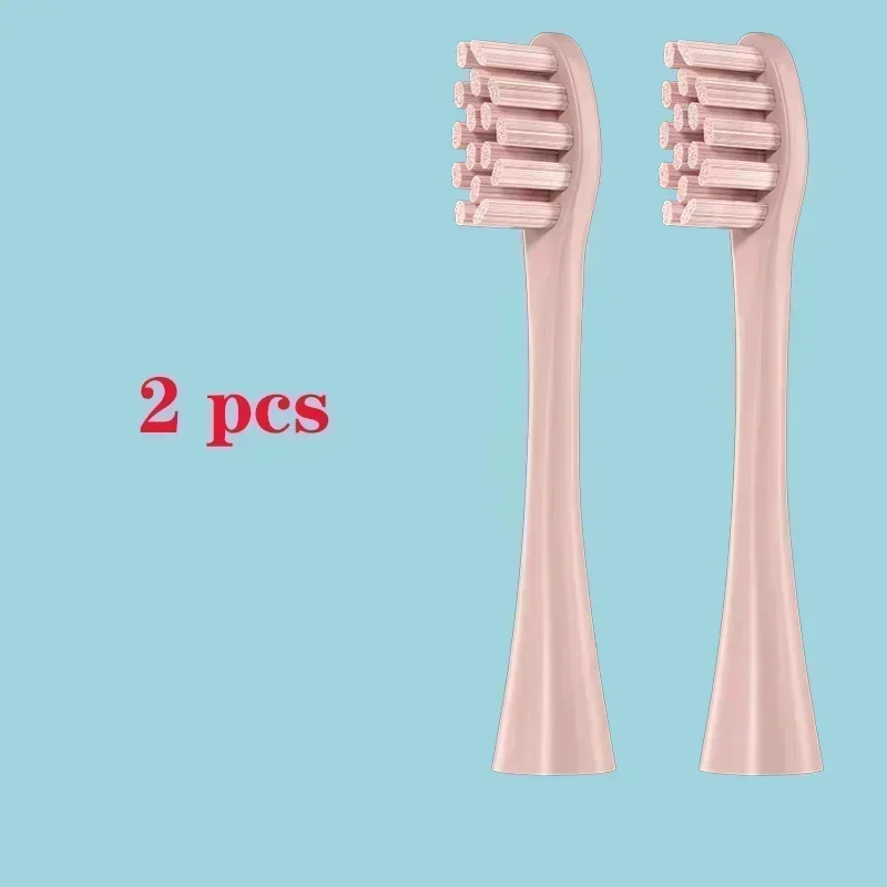 3 PCS Replacement Brush Heads For Oclean X/ X PRO/ Z1/ F1/ One/ Air 2 /SE Sonic Electric Toothbrush DuPont Soft Bristle Nozzles: Orange