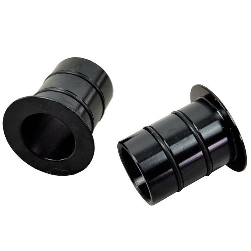 Adattatore per perno passante per bicicletta convertitore mozzo da 15mm a 12mm cambio specifiche tappi per ruota anteriore e forcella: Default Title