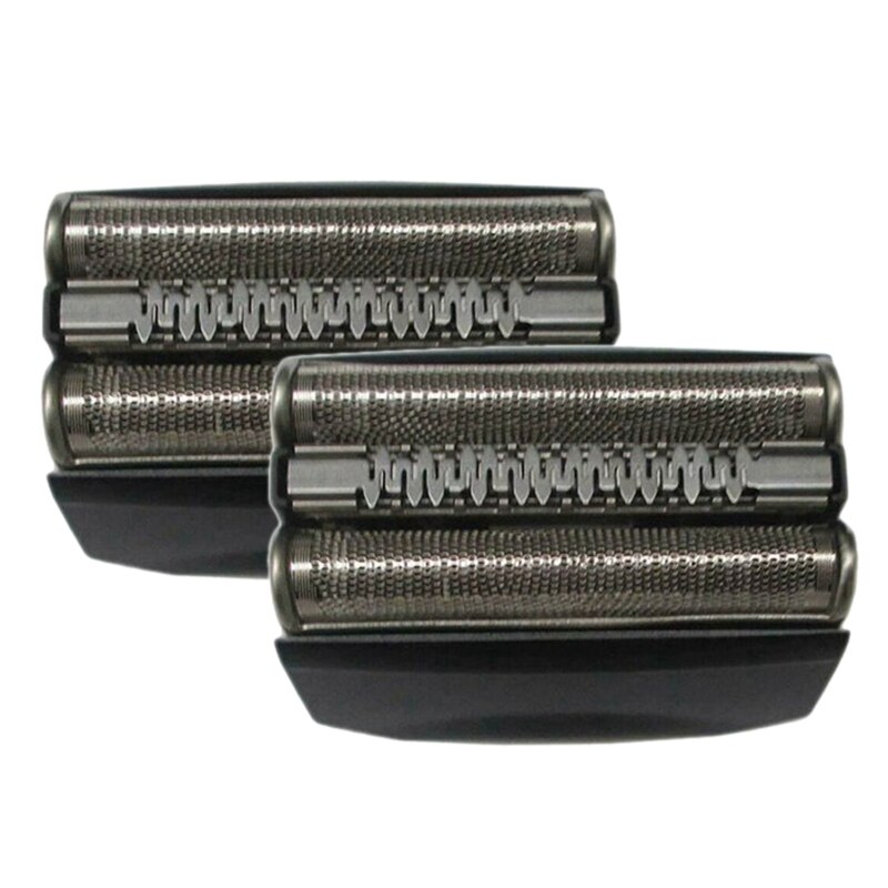 Cabezal de Cassette de lámina de afeitadora de repuesto 2 uds para Braun Serie 7 799Cc 760Cc 750Cc 730 735S para maquinilla de afeitar Pulsonic: ABS Metal