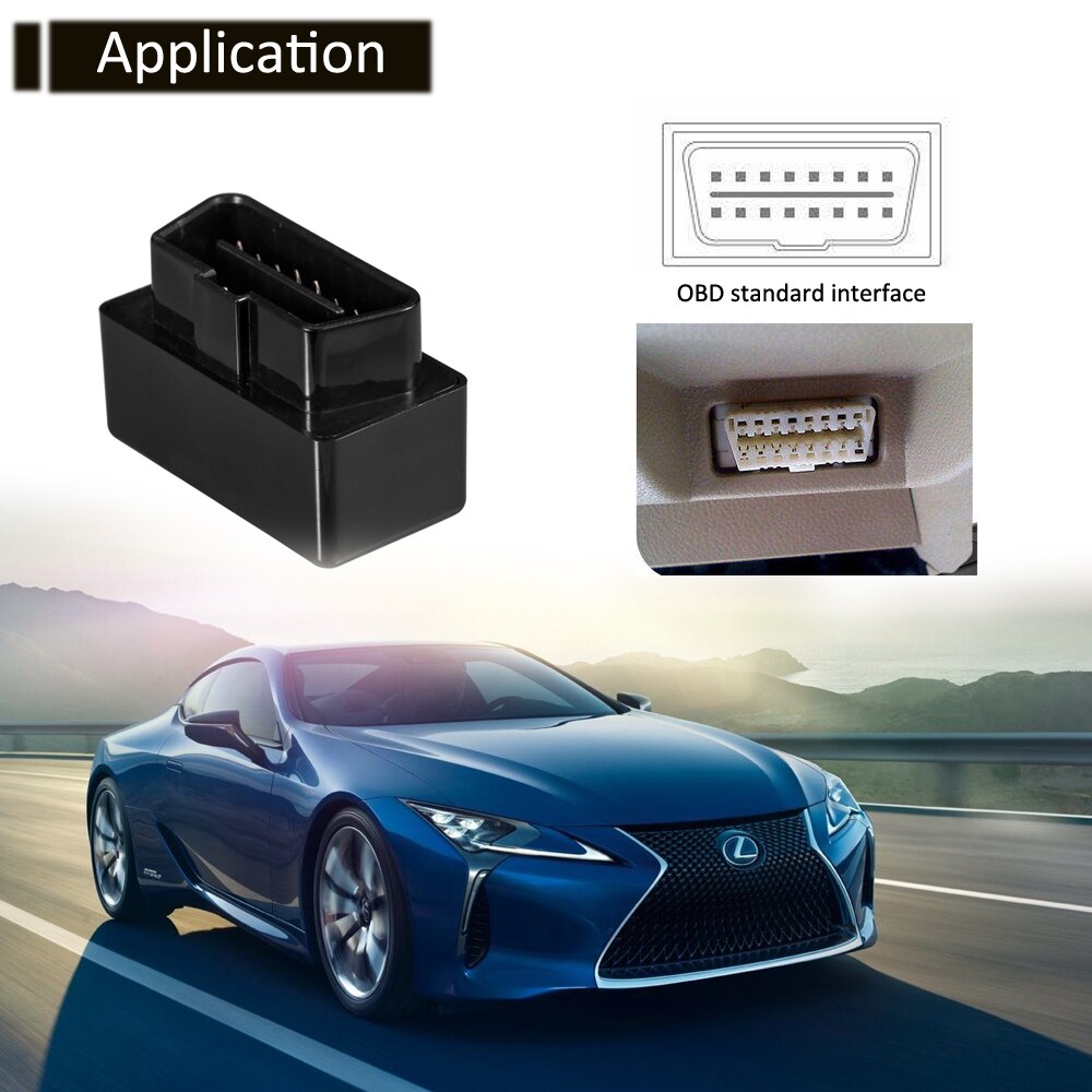 Mini Monitor De Voz OBD, Rastreador GPS Para Coche, GSM, Dispositivo De