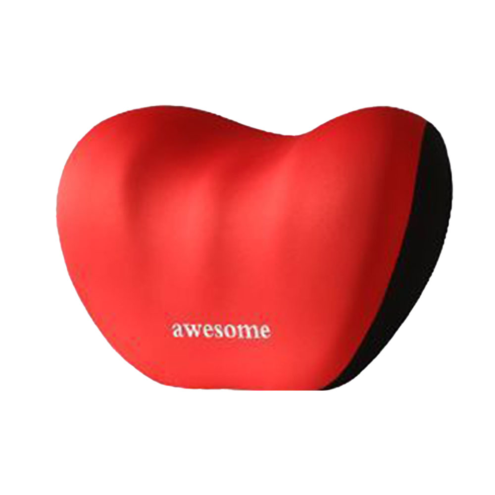 Update Car Lumbar Support Pillow Auto Neck Pillow Waist Support Removable Washable Backrest Universal Vehicle Cushion: Orange