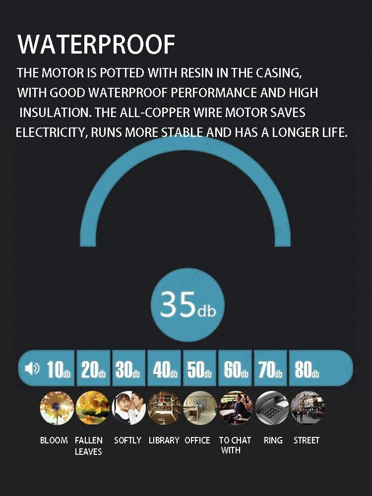 Koi fish pond rockery low water level circulating water pump submersible pump pumping pump farm irrigation water pump