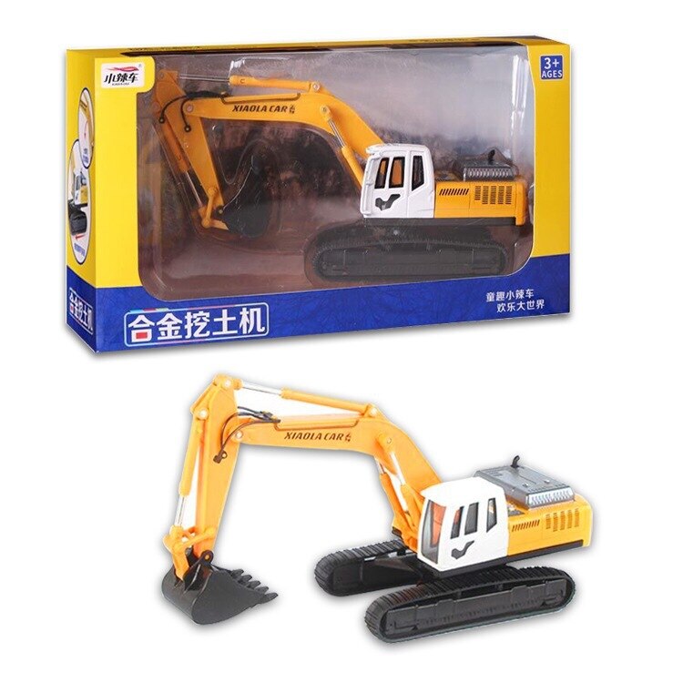 1/50 Slip Alloy Metal Excavator Model Children Toy