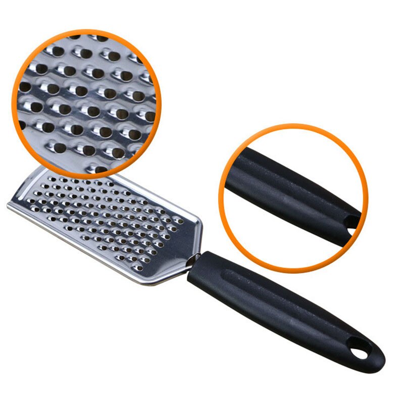 Stainless Steel Cheese Grater Long Handle Potato Vegetable Slicer Butter Grinder Fruits Shredder Butter Slicer Cooking Tools