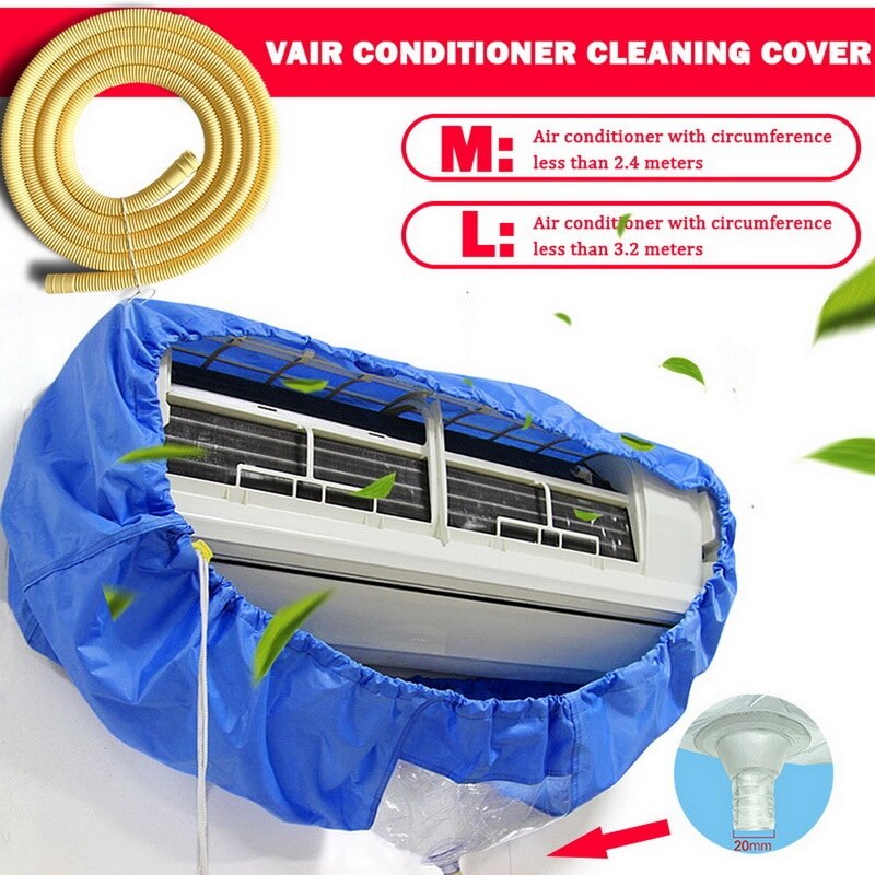 Cubierta de limpieza de aire acondicionado, herramienta de limpieza de aire acondicionado, bolsa de agua-1