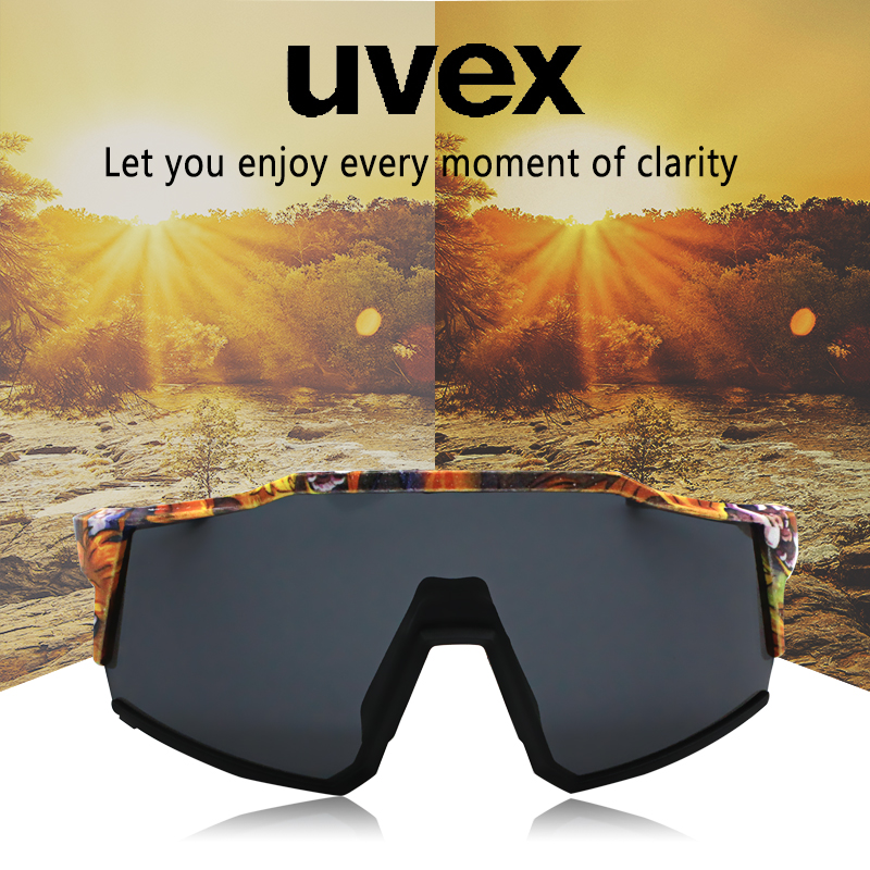 UVEX Fahrradbrille für Herren und Damen, Jugend, rosa, Sport-Sonnenbrille, UV-Schutzbrille für Baseball, Reiten, Laufen, Fahren