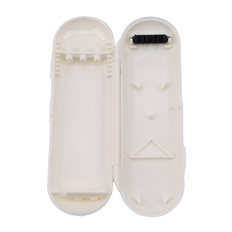 Bærbar nylon dartkasse plast dart taske til dartafspiller: Hvid