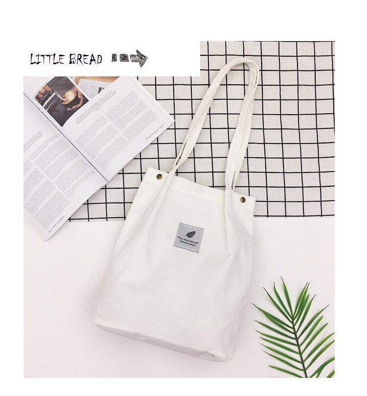 Moonbiffy Vrouwen Solid Corduroy Schoudertassen Boodschappentas Tote Pakket Crossbody Tassen Portemonnees Casual Handtas Voor Vrouwen Boekentas: White