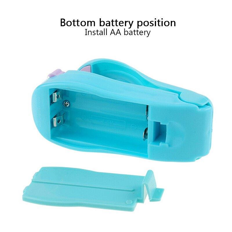 1pc bärbara hushålls mini värmeförseglingsmaskin förseglare impuls plast polypåse inte batteri hem värmeförseglingspaket återförslutare