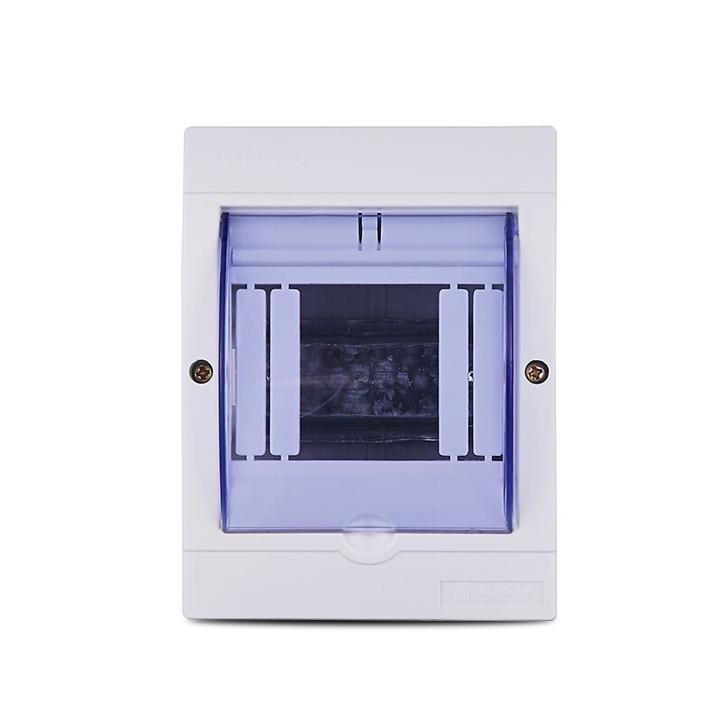 Caja de protección de caja de distribución de plástico de 3-4 maneras para disyuntor interior en la pared
