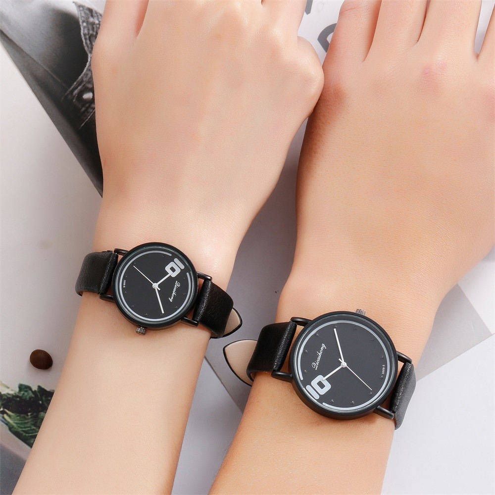 minimalistische horloges lederen band pols horloges voor vrouwen quartz ultradunne paar horloge vrouwen horloge a3