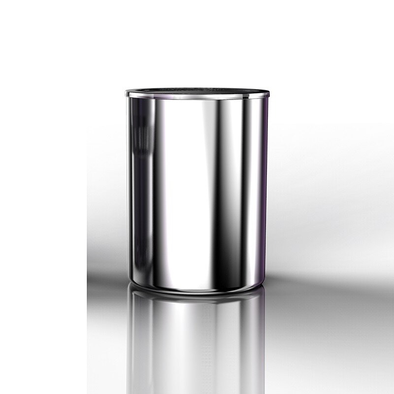 Smart Car Smart And Cold Cup Drinks Holders Home Office Fast Refrigeration Heating Insulation Electric Cup Mini refrigerator: Aluminum cup