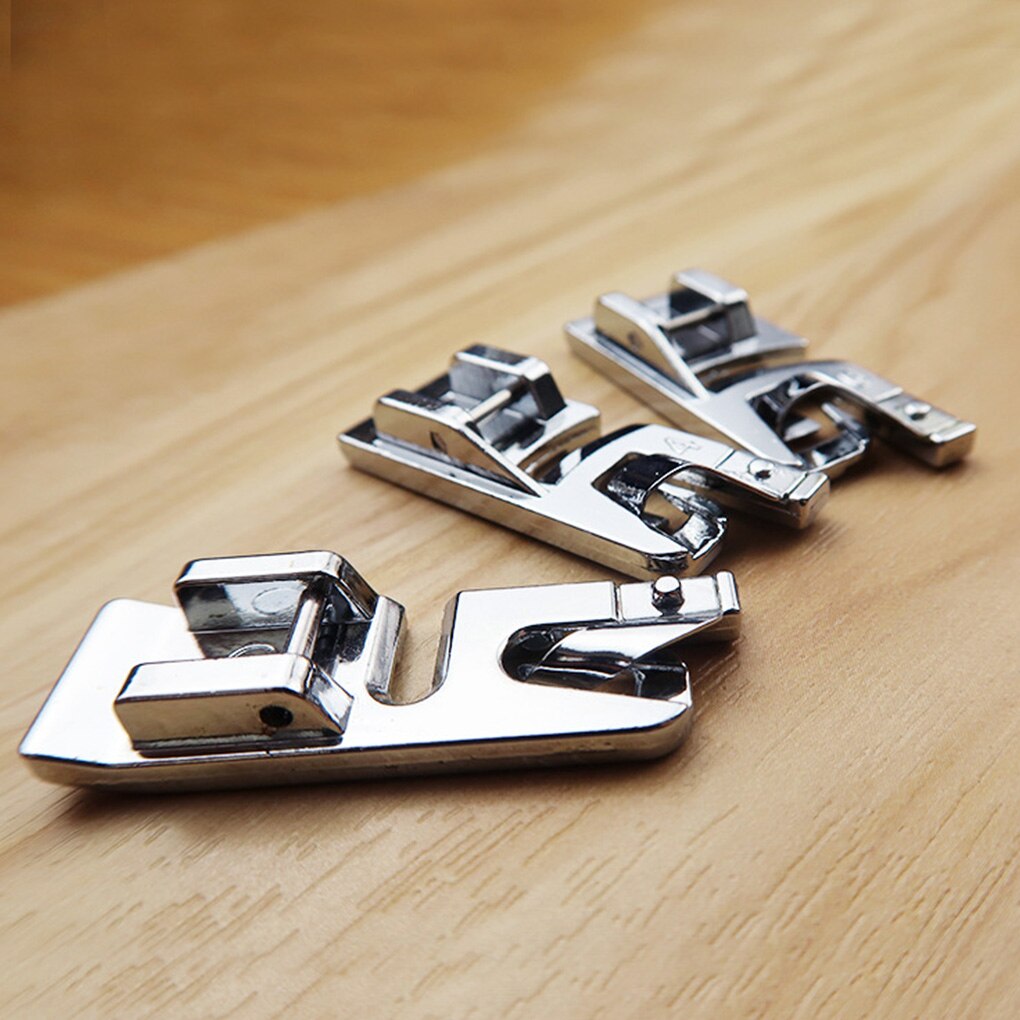 Sewing Machine Rolled Hem Foot Household Sewing Machine Rolled Hem Metal Presser Hemmer