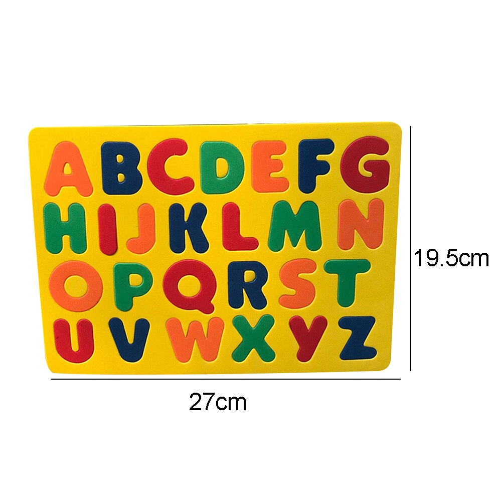 Magnetic EVA Foam Letters Shape Numbers Stickers Kids Learning Fridge Decor