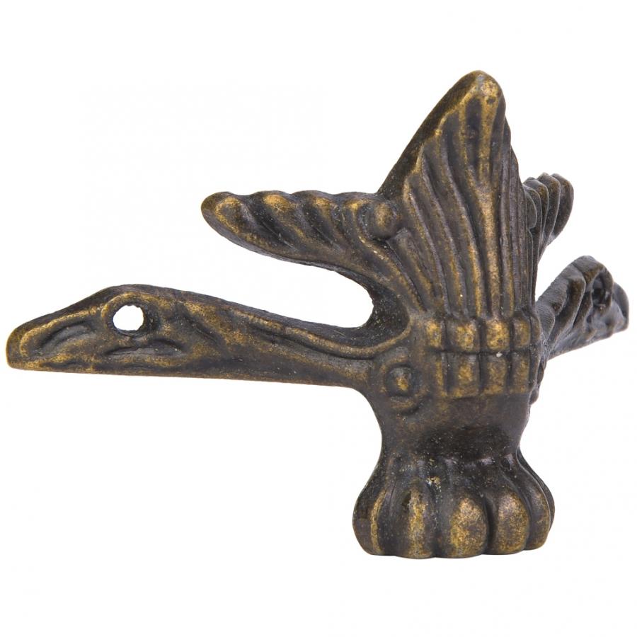 4PCS Antique Wood Box Feet Leg Furniture Decorative Bracket For Furniture Hardware