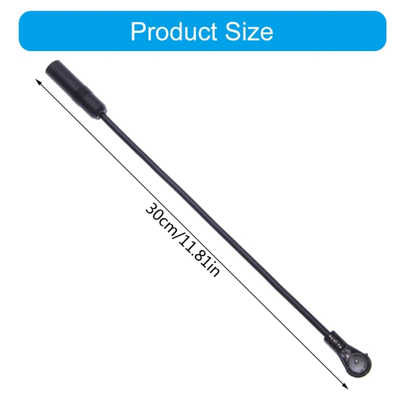 Cable adaptador antena radio para coche 652F 30 con conector DIN 41585 macho a apto para unidades europeos