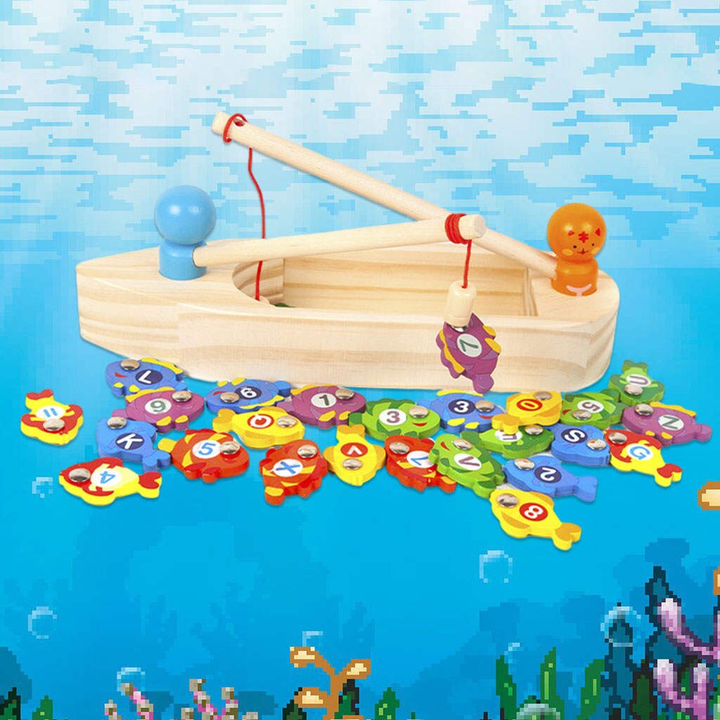 Fishing Game Boat for Children Early Educational Baby 12-18 Months