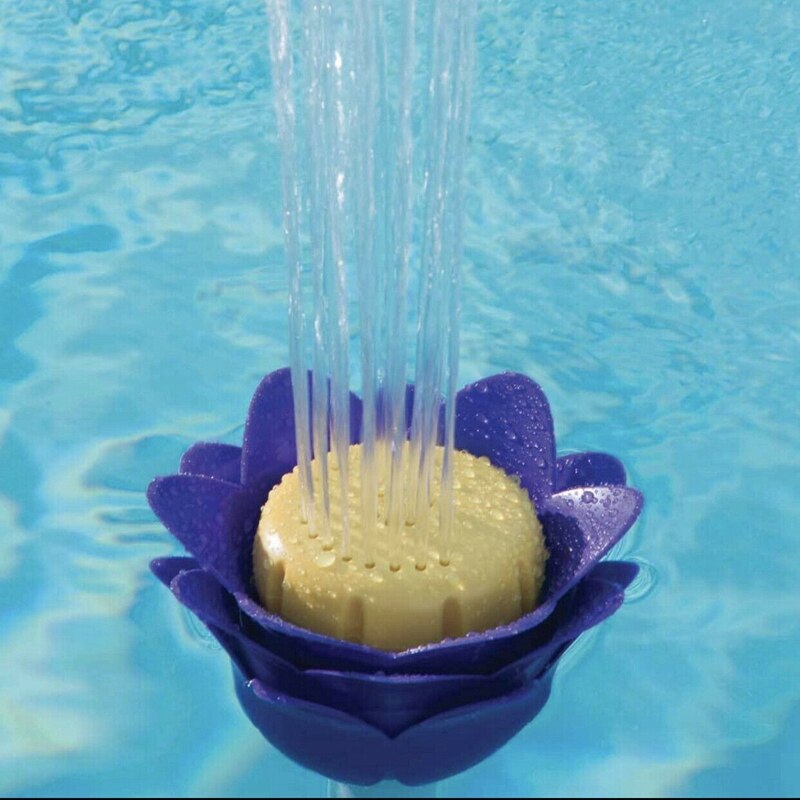 Swimming Pool Fountain Flower Shape Swimming Pool Spring Fish Pond Fountain Decoration