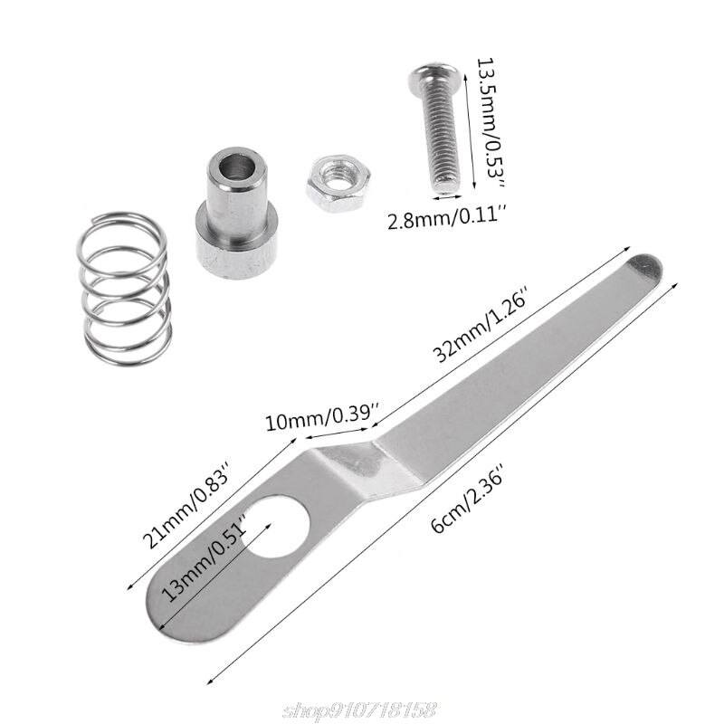 Stainless Steel Specimen Presser Holder Slides Clips for Biological Microscope M22 21
