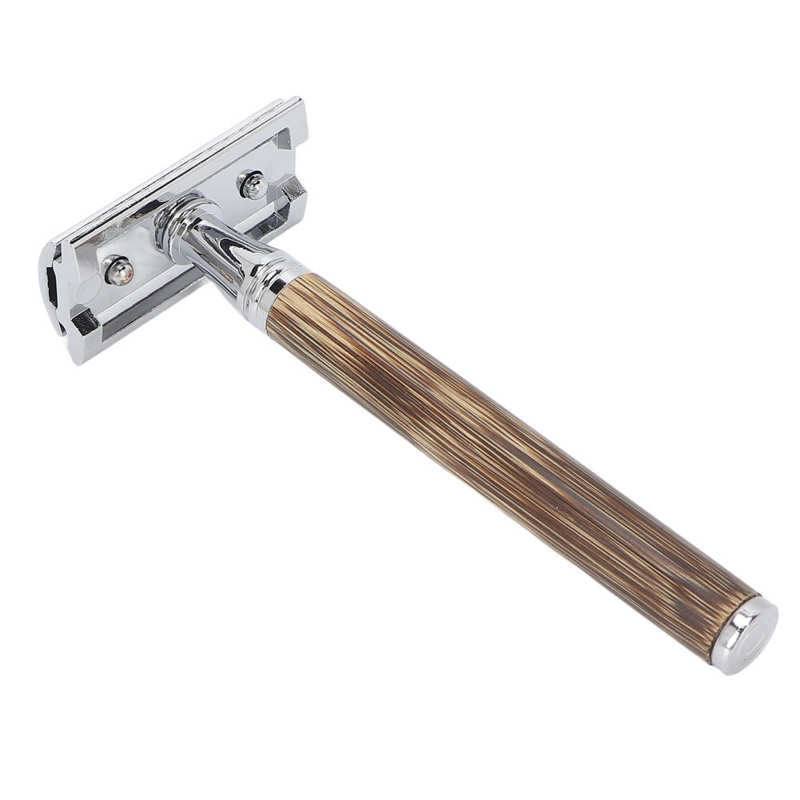 Firm Blade Razor Manual Shaver Firm Sturdy Bamboo Handle Safety Raz... – Vicedeal