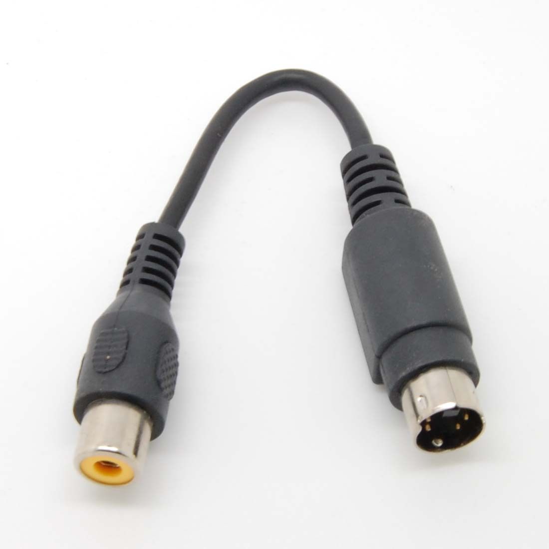 S-Video 4-Pin 4pin Naar Composiet Video Rca Av Tv Converter Cable Adapter Cord