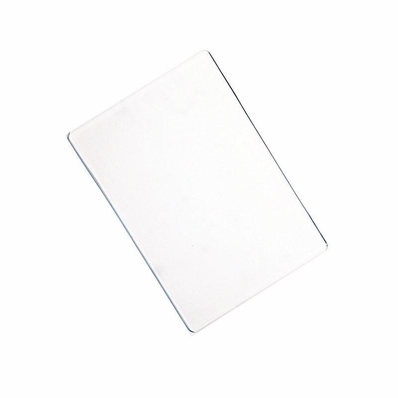 15.5cm*22.5*3mm genomskinliga plasttallrikar för gör-det-själv scrapbooking/tydliga stämplar/embossing folderalbum dekorativa kort