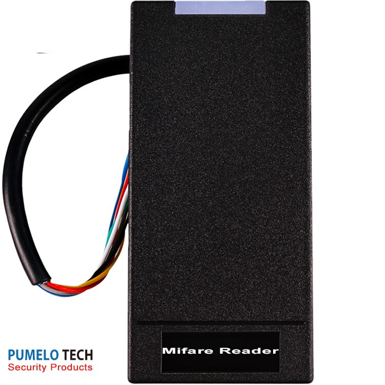 Pumelo security pt -r117 toegangscontrole proximity em-kaartlezer id-kaartlezer voor toegangscontrole aan deuren: 13.56 mhz-lezer
