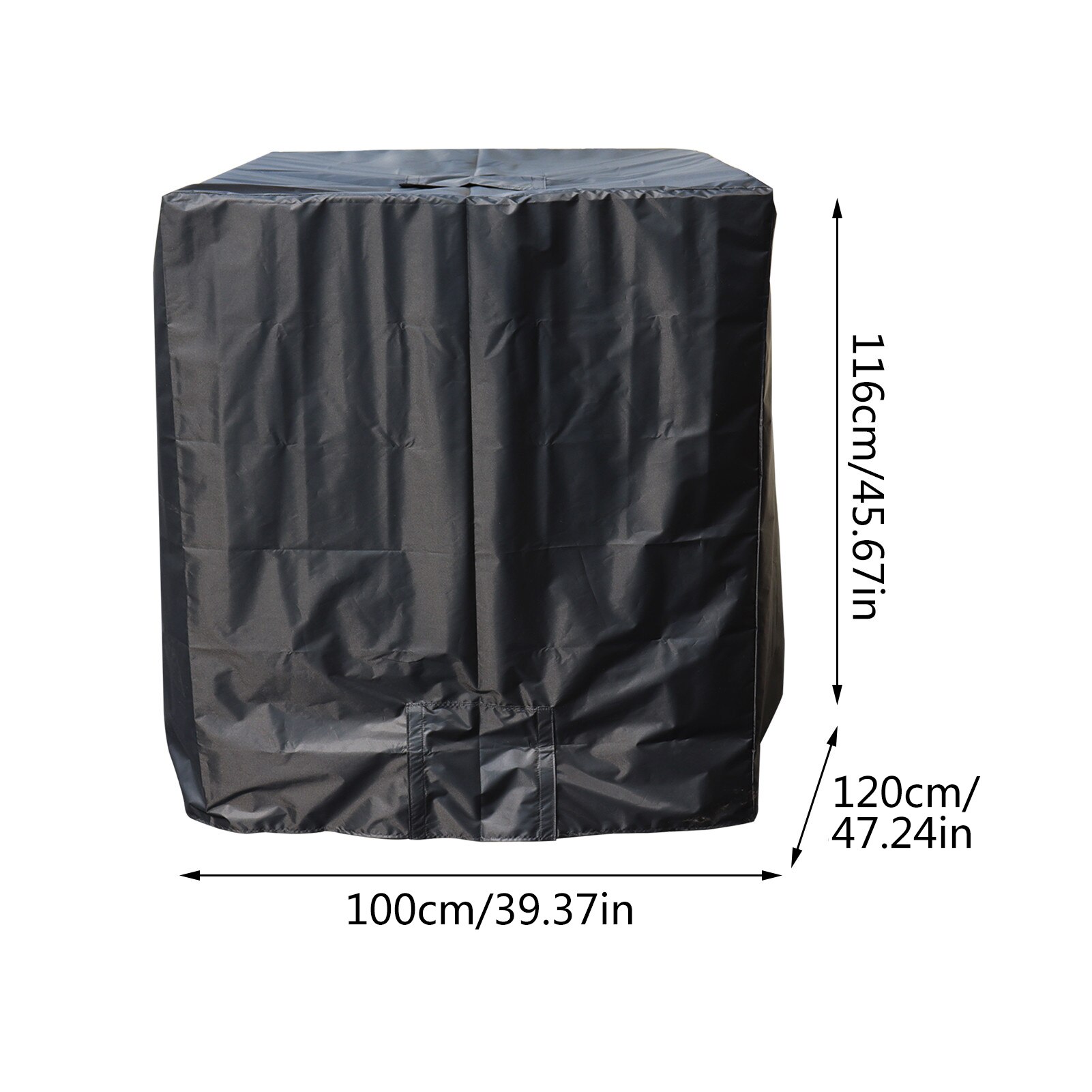 Outdoor Tuin Waterdichte Cover Grote Volume Ibc Regen Water Tank Container Ton Vat Zon Beschermende Folie Dust Covers Kap