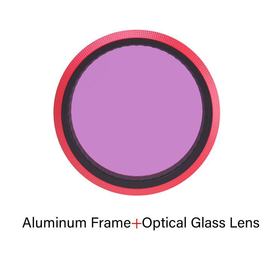Filter voor sjcam  sj9 strike action camera 4k nd 8 16 32 64 cpl uv rood roze magenta lensfilters kit voor sjcam  sj9 max accessoire