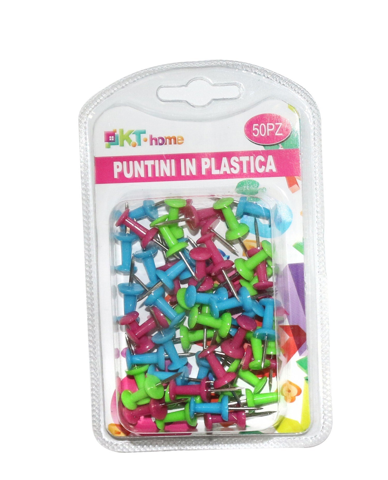 Plastic Push Pins 50 stuks